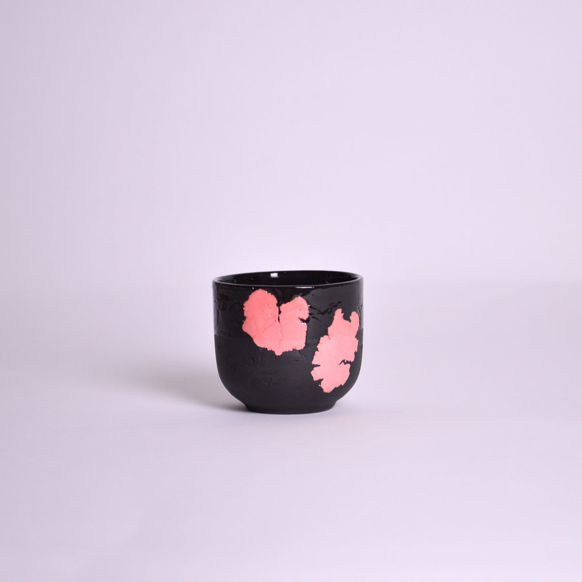 Patch cup - black,pink