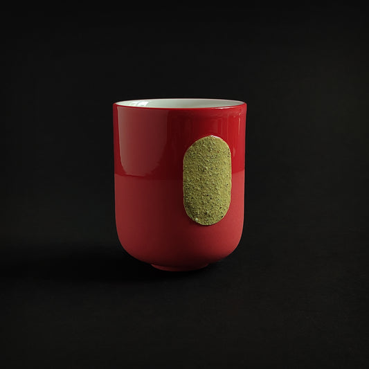 Grip cup - red & yellow